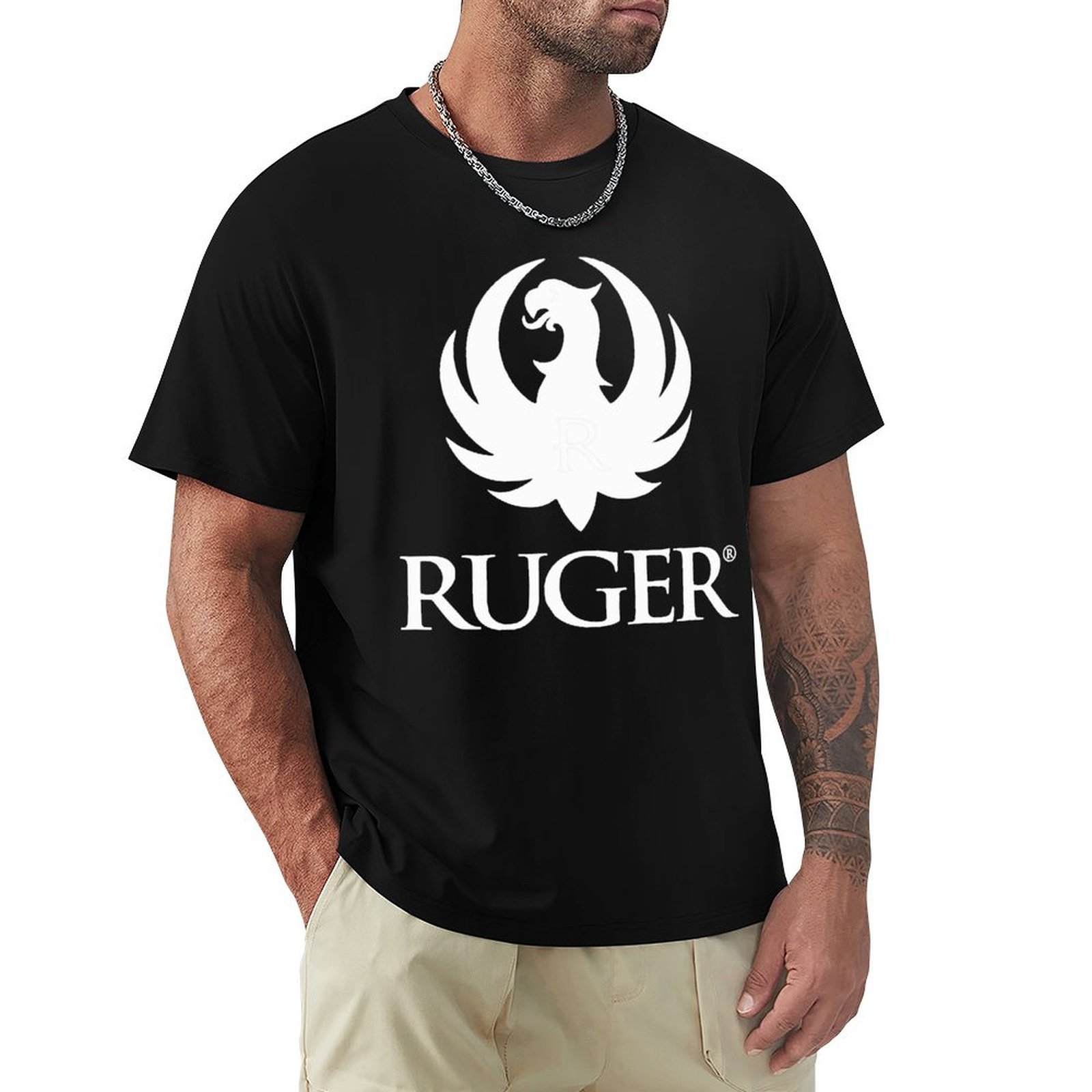 Anime Merchandise Shirt - R.uger Logo Merchandise T-Shirt anime t