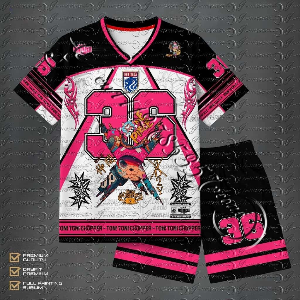 Anime Merchandise Online - One Piece Anime Jersey Set Men