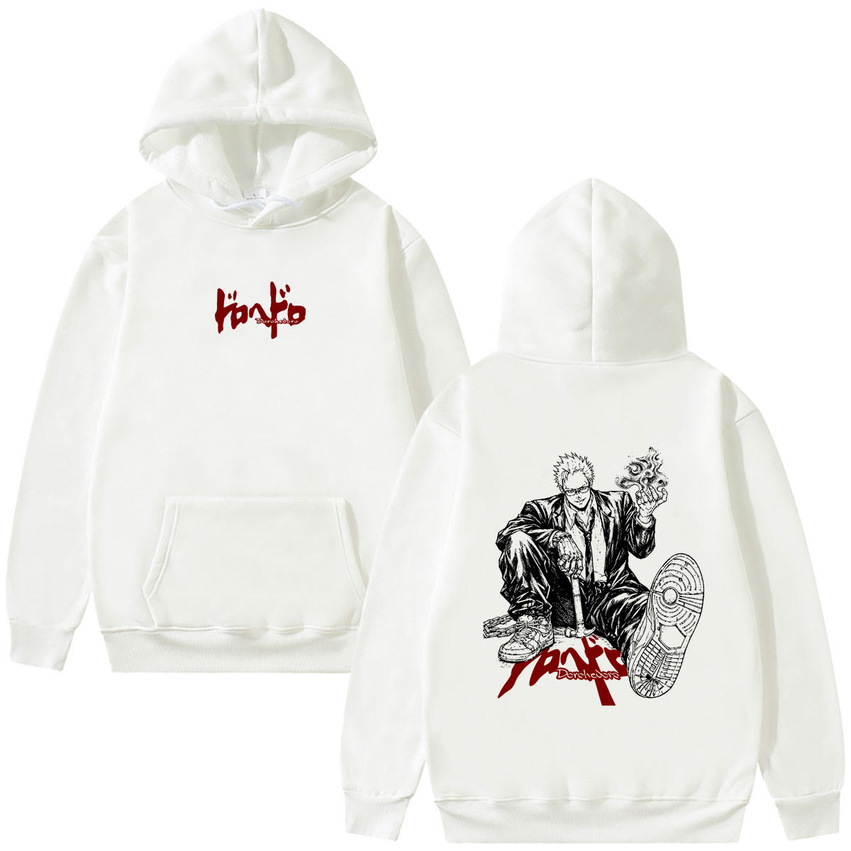 Anime Merch Hoodie - Anime Dorohedoro Shin‌ Merch Hoodie Men's
