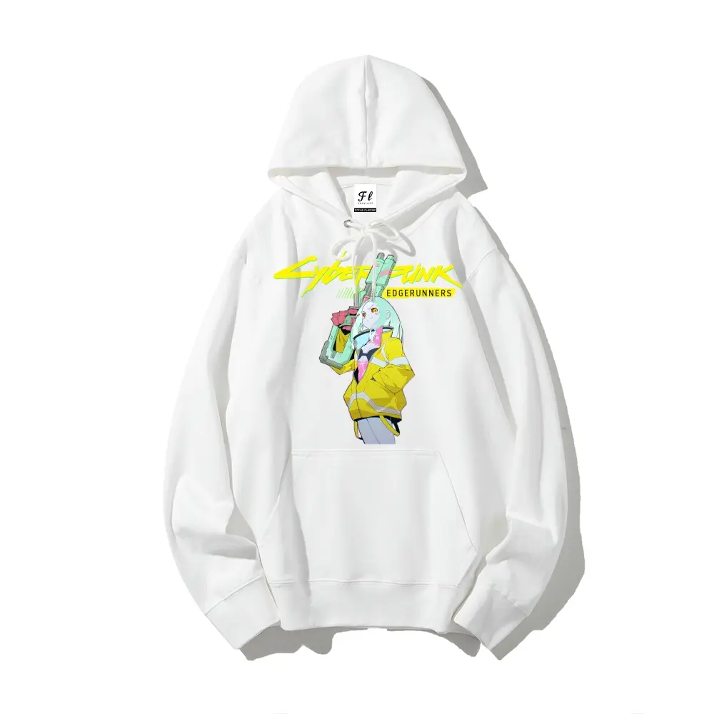 Cyberpunk Edgerunners rebecca  - Anime Merch Hoodie recension och pris