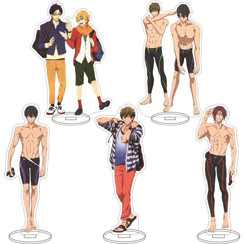 16CM Anime Acrylic Figure Free - Anime Merchandise Toys recension och pris