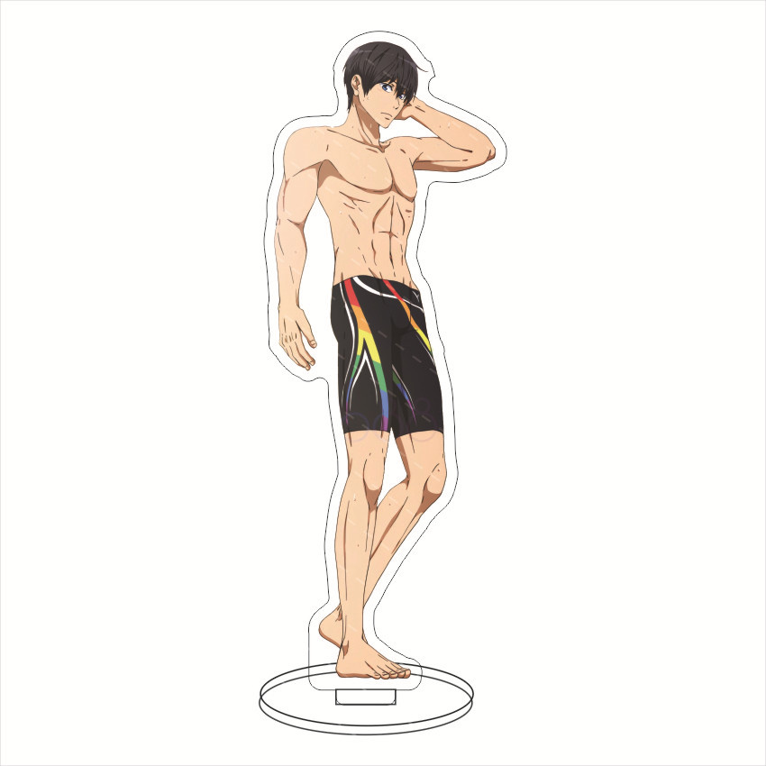 16CM Anime Acrylic Figure Free - Anime Merchandise Toys recension och pris