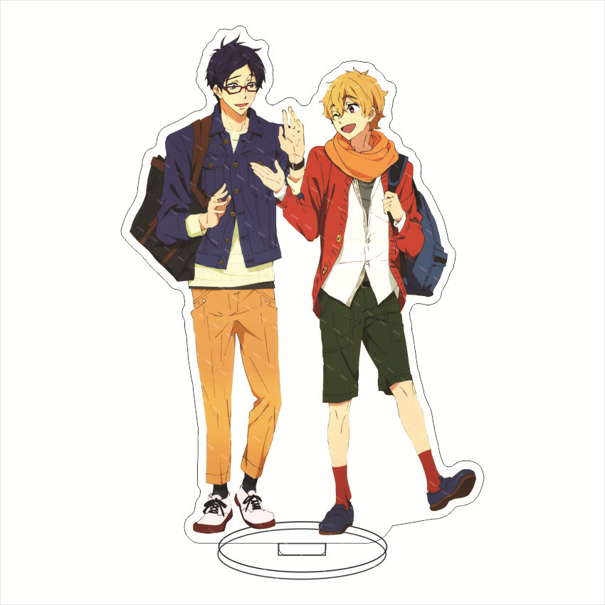 16CM Anime Acrylic Figure Free - Anime Merchandise Toys recension och pris