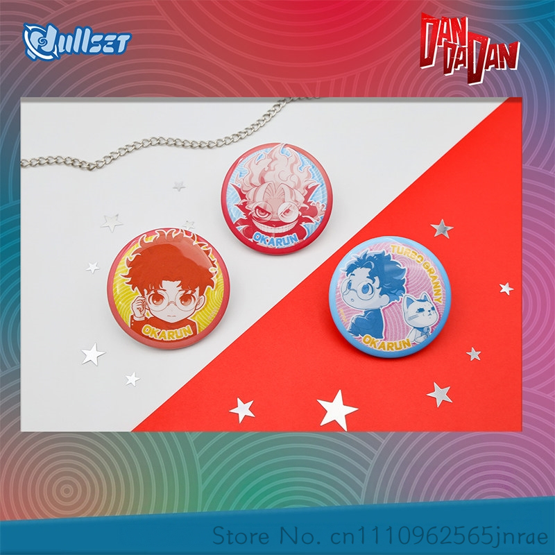 Dullset Dandadan Anime Badge C - Anime Merchandise Licensing recension och pris