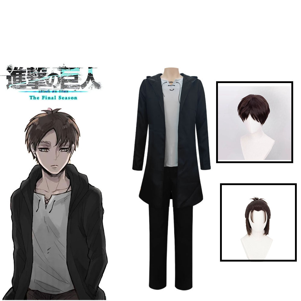 Eren Jaeger Cosplay Costume An - Anime Themed Merchandise recension och pris