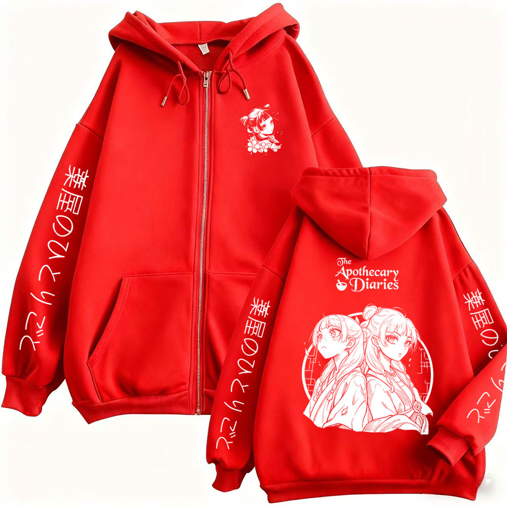 Anime The Apothecary Diaries M - Anime Merch Hoodie recension och pris