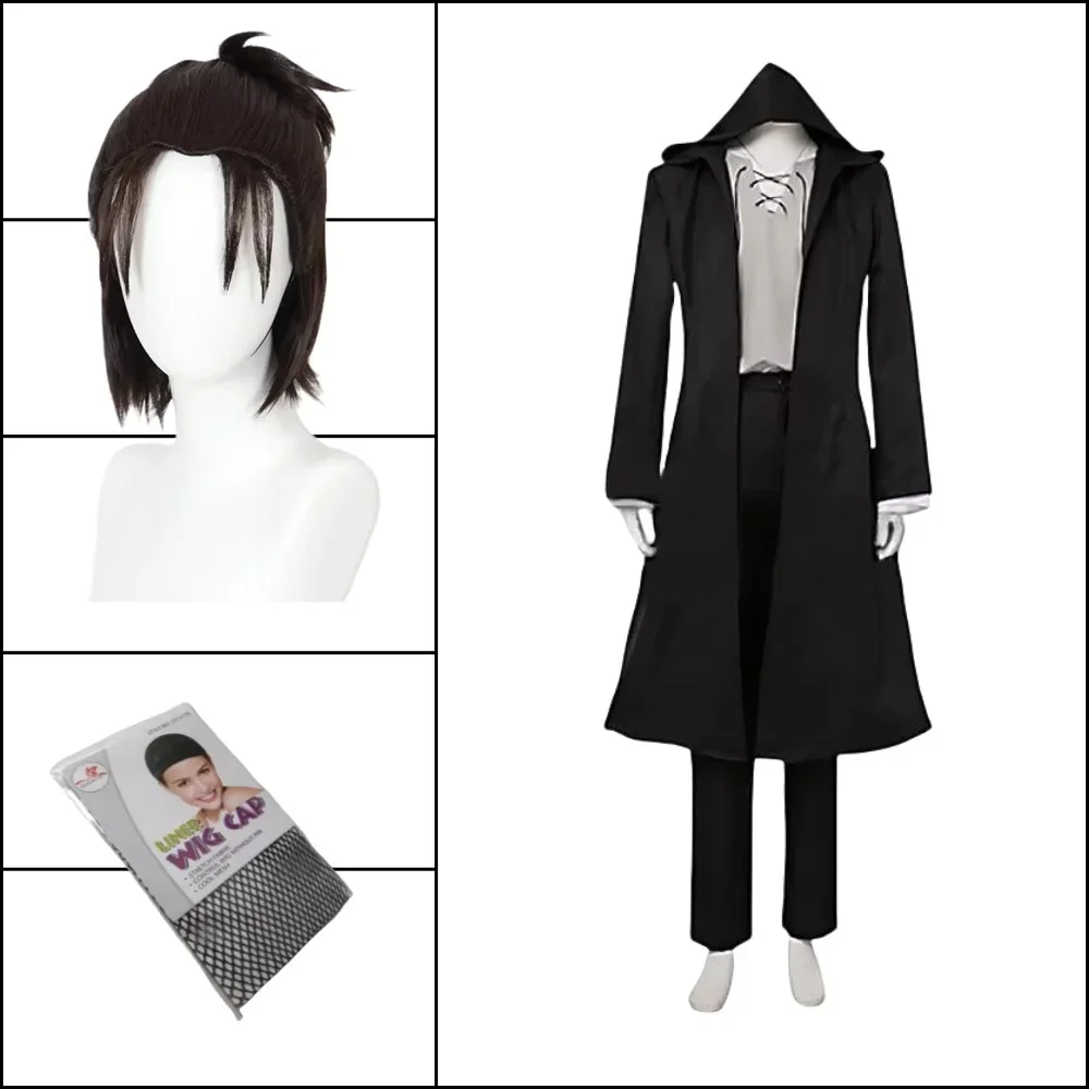 2026Eren Jaeger Cosplay Costum - Anime Themed Merchandise recension och pris