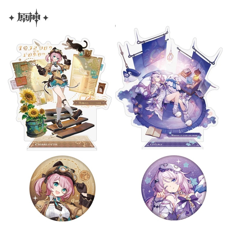 Official Genshin Impact Licens - Charlotte Anime Merchandise recension och pris