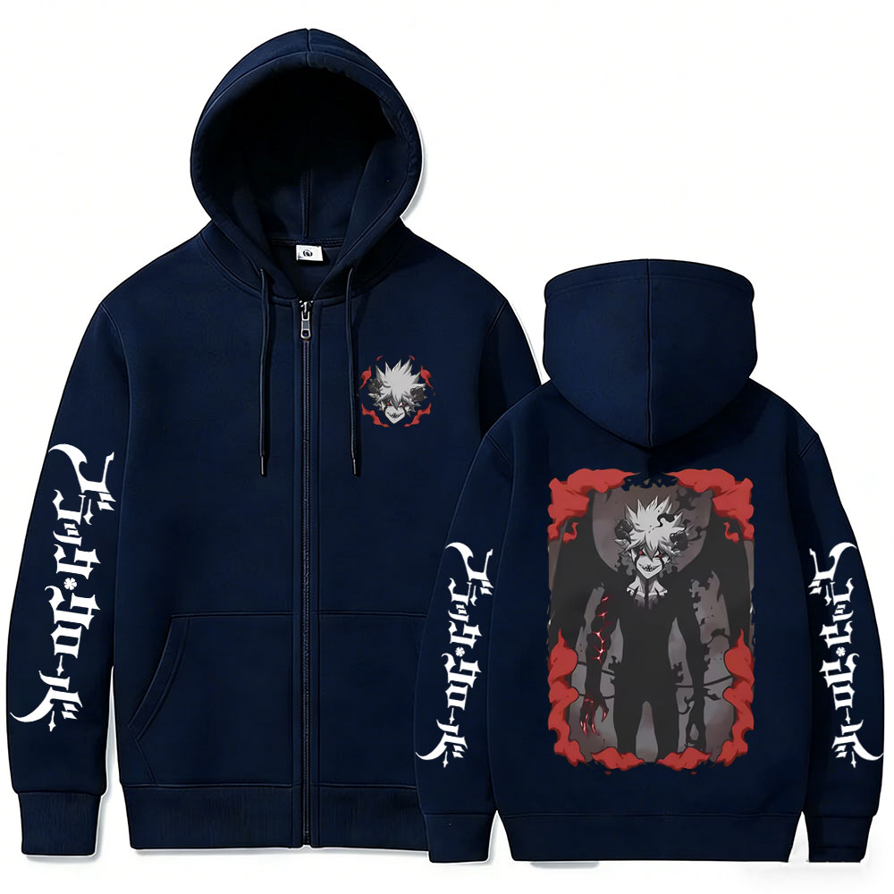 Anime Black Clover Asta Merch  - Anime Merch Hoodie recension och pris