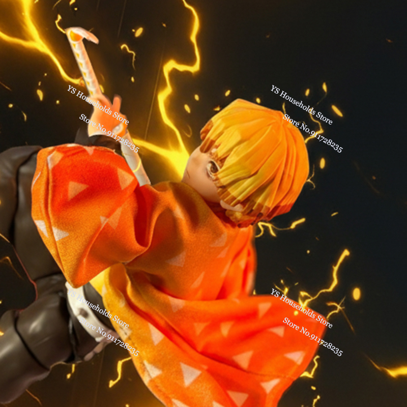 1/12 Agatsuma Zenitsu Man Acti - Windbreaker Anime Merchandise recension och pris