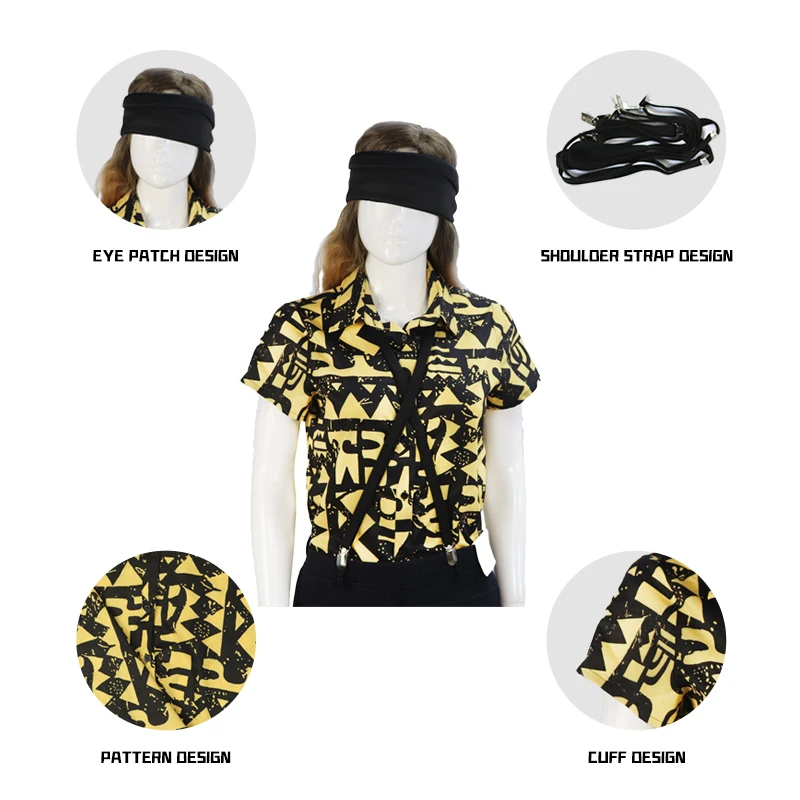 Eleven Yellow Shirt Belts Cosp - Anime Merchandise Online recension och pris