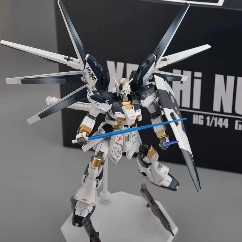 Hi-ν Hi Nu GPB Color HG 1/144  - Bandai Gundam Hg recension och pris