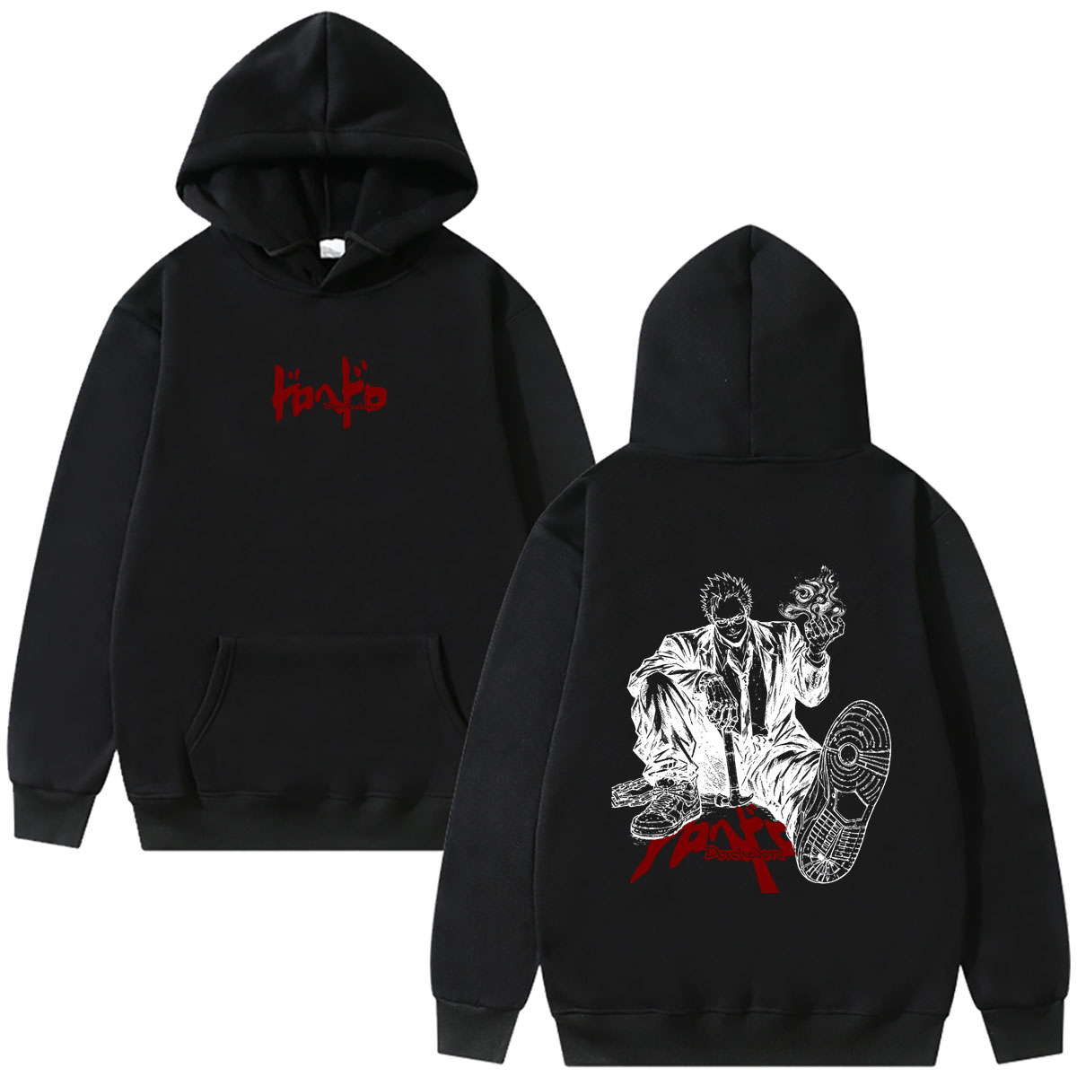 Anime Dorohedoro Shin‌ Merch H - Anime Merch Hoodie recension och pris