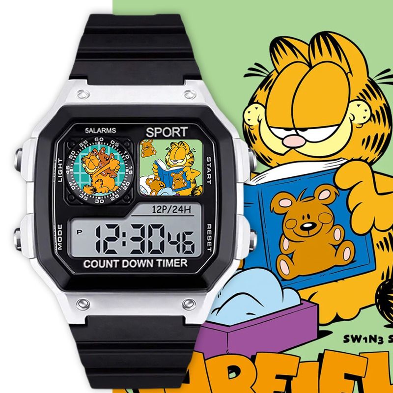 Garfield cartoon cute student  - Anime Merchandise Wholesale recension och pris