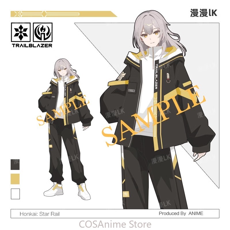 Anime Honkai: Star Rail Cospla - Windbreaker Anime Merchandise recension och pris